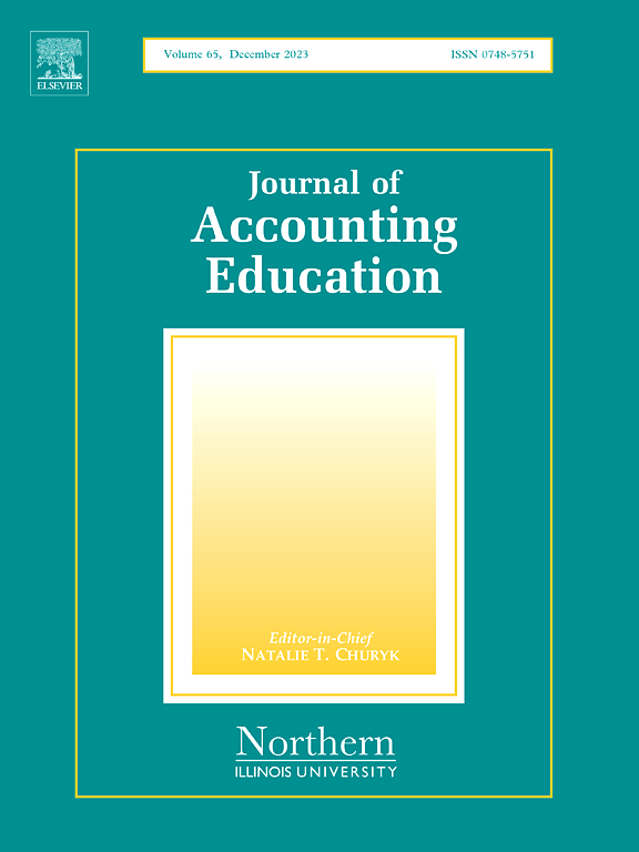 Go to journal home page - Journal of Accounting Education